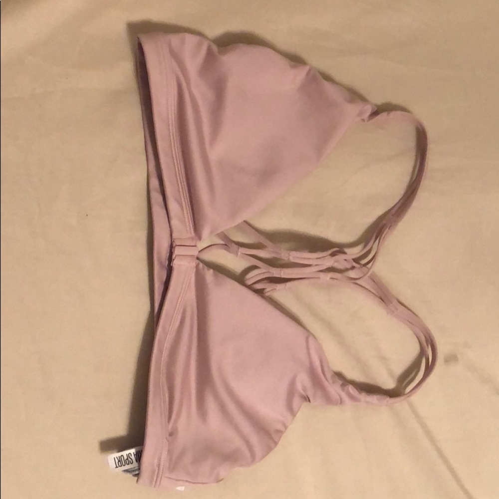 TWO Victoria’s Secret sports bras. $8 for both.